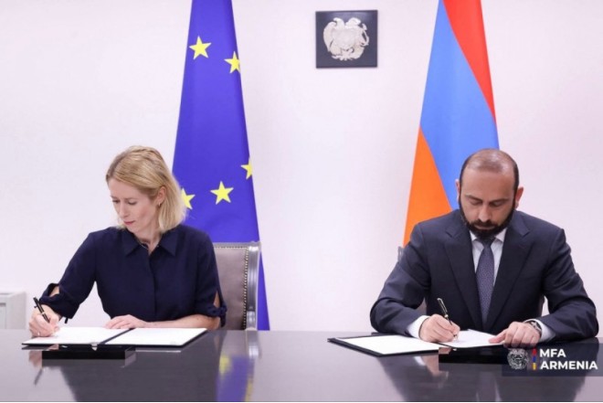 Aİ və Ermənistan arasında çərçivə sazişi imzalandı