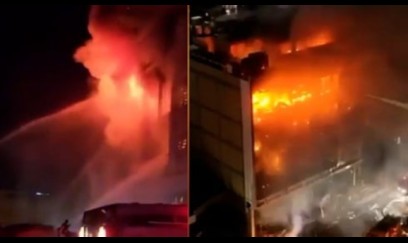 Ticarət mərkəzində YANĞIN: 50 nəfər həyatını itirdi