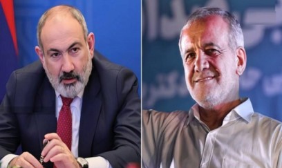 Paşinyan Pezeşkianı Ermənistana rəsmi səfərə dəvət edib 