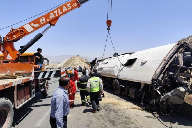İranda yol qəzasında 21 nəfər ölüb, 34 nəfər xəsarət alıb 