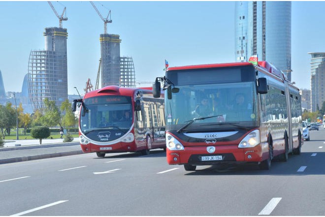 Bakıda bu marşrutun avtobusları yenilənir 