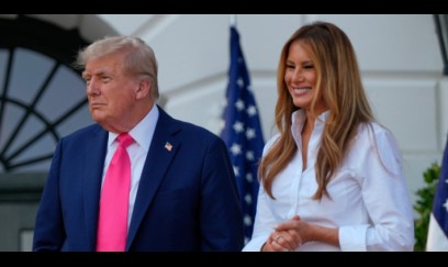 Tramp və Melaniya özlərini yeni evlənənlər kimi aparır - FOTO