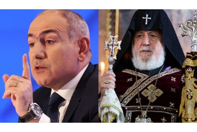 Paşinyan tərəfdarlarını II Qaregini Eçmiəzdindən qovmağa çağırdı 