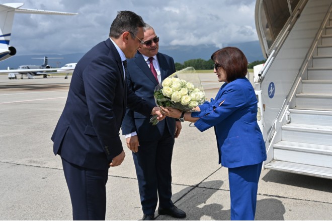 Milli Məclisin sədri Sahibə Qafarova Cenevrədə işgüzar səfərdədir 
