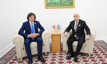 Azərbaycan və Gürcüstan baş nazirləri görüşdü 