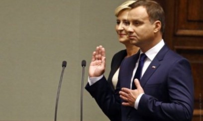 Polşa prezidenti and içdi