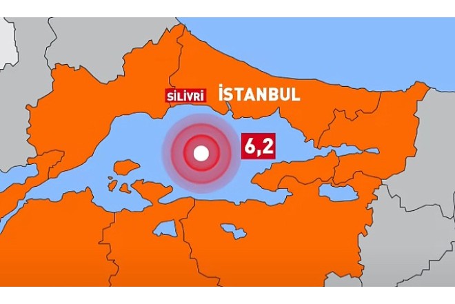 Güclü zəlzələdən görüntülər - Dağıntılar var+Video
