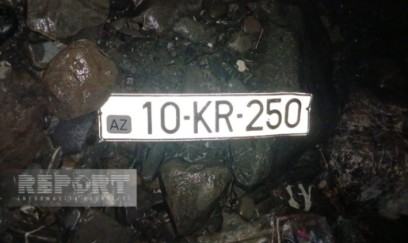 Avtomobil körpüdən aşaraq yanıb, xəsarət alan var