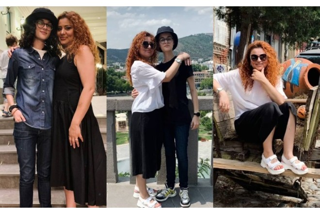 Vəfa Zeynalovanın qızı ilə yay tətili 
