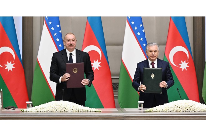 İlham Əliyev Özbəkistanla imzalanmış sazişləri TƏSDİQ ETDİ