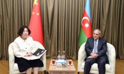 Tahir Budaqov Çinin Azərbaycandakı səfiri ilə görüşüb