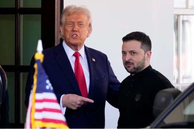 Avropa liderləri Trampın Zelenski ilə görüşünə dəvət ediliblər 